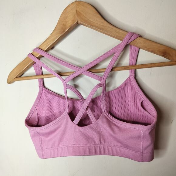 Nike Pink Sports Bra AQ8686 Light Support Strappy - Picture 5 of 6
